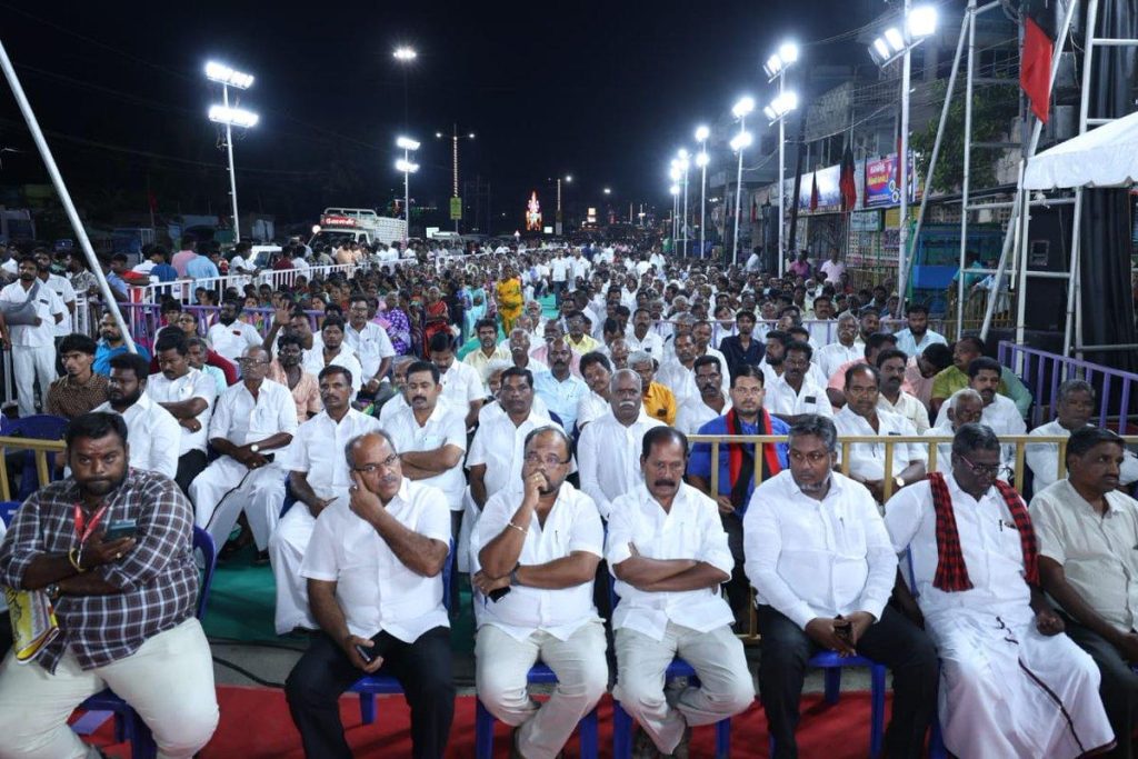 Tirupathur Political Leaders Focus on District Development road infrastructure